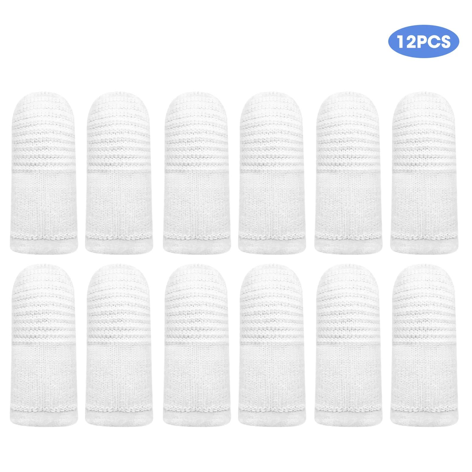 Image of 12 Finger Toothbrushes For Dogs, Pet Dental Cleaning Finger Brushes, Tools For Pet Oral Care, Without Battery