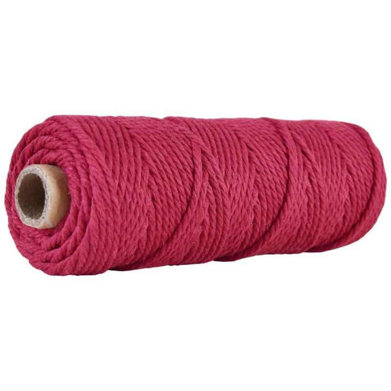 Colored Cotton Rope Diy Hand woven Thick Thin Cotton Thread - Temu