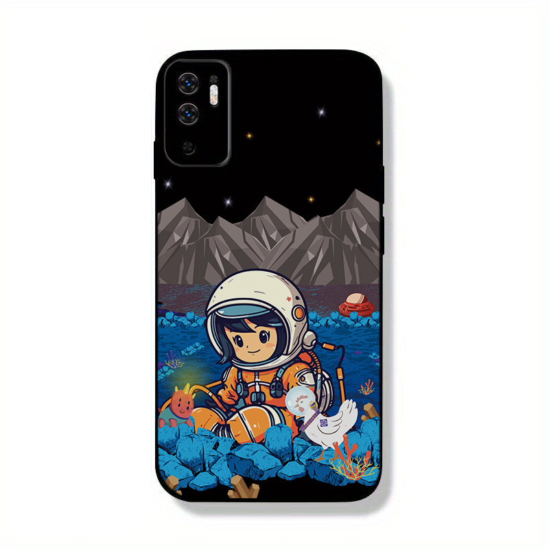 Cartoon Male Mars Phone Case For XIAOMI REDMI Mi10S Mi10 Lite5G Mi11Ultra Mi11Pro Mi 11Lite Mi11 Mi12 Mi13Pro Note11R Note11 Pro Note114G Note 12 Note