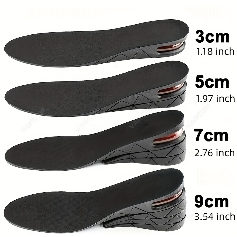 Invisible Height Increase Insole Cushion Height Lift - Temu