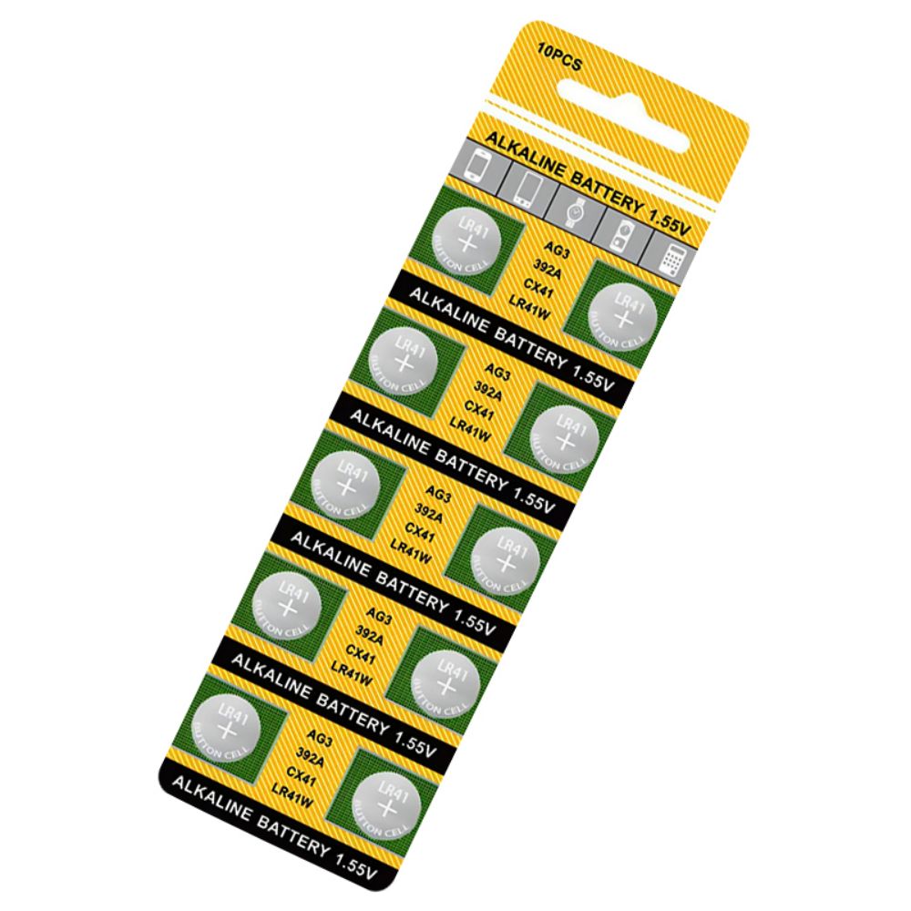 Pujimax 1.5v Button Coin Cell Anti leakage Lr41 392 Alkaline - Temu
