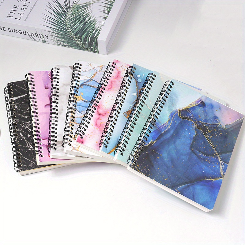 

Work Notebook Hot Sale Explosion Thick Notebook A5 Side Flip Coil Notebook Portable Diary