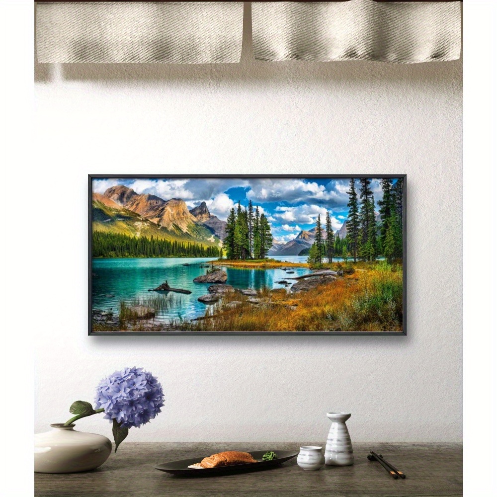 

1pc [no Frame] Canvas Printing Decoration Poster Painting [landscape Landscape Painting]-living Room Modern Mural Decoration-frameless Printing And Posters