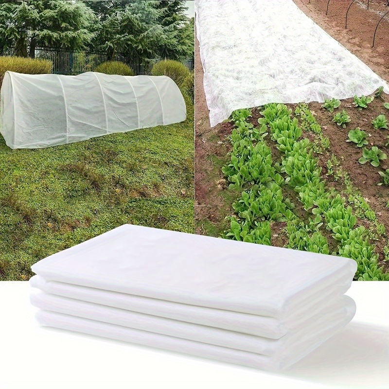 

1 Pack, Plant Covers Freeze Frost Protection, Garden Floating Row Cover Fabric Non-woven For Freeze Protection For Vegetables Fruit Tree Plant Frost Blanket Cover For Cold Weather