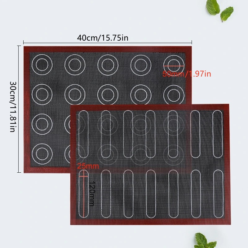 

1pc Tapis de Cuisson en Silicone Perforé Antiadhésif pour Four, Doublure de Feuille de Four, Ustensiles de Pâtisserie, Accessoires de Cuisine, Tapis à