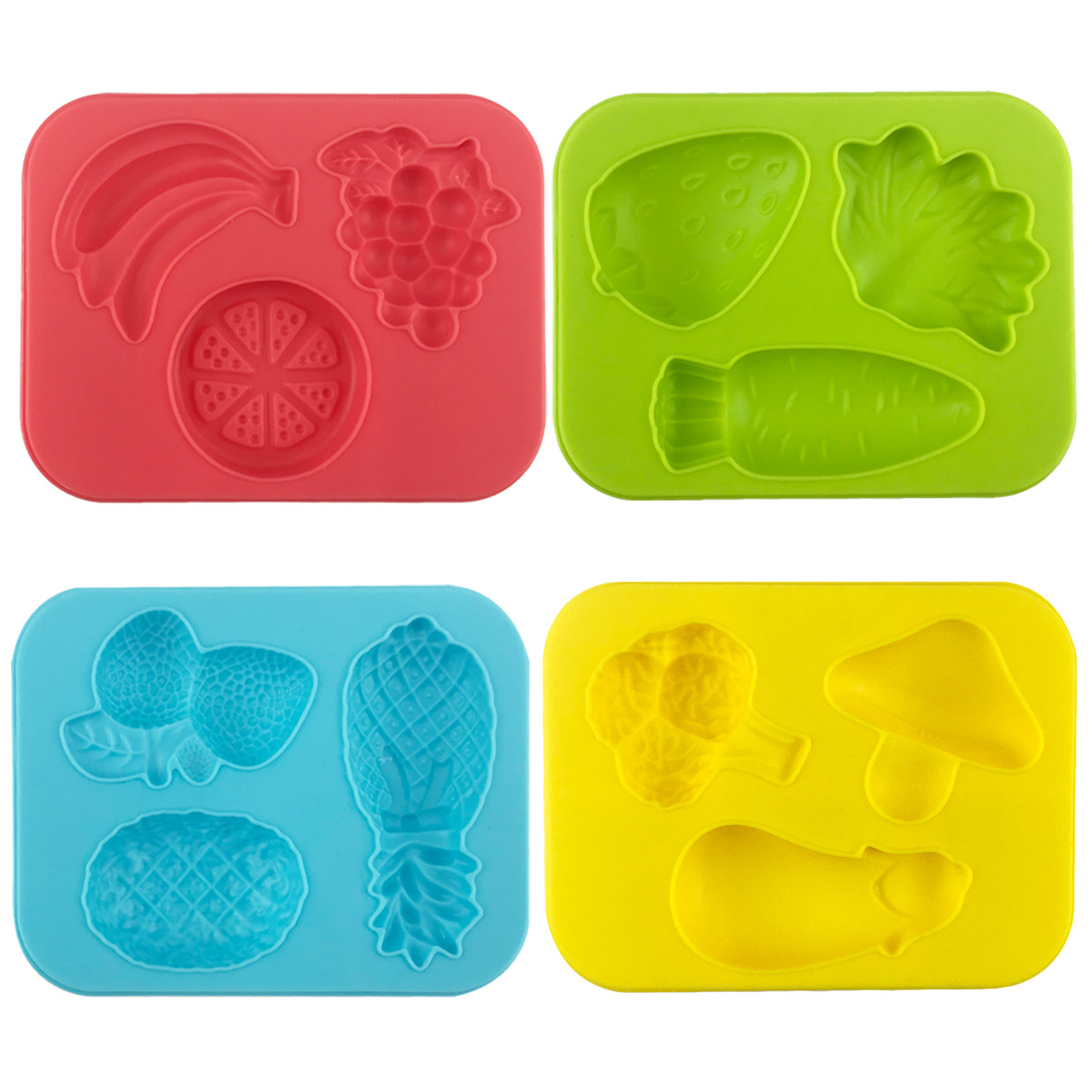 Fruit Vegetable Colored Clay Mold Set Toy Handmade Clay - Temu