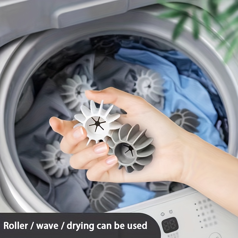 Bolas Mágicas de lavandería para lavadora, herramienta de limpieza