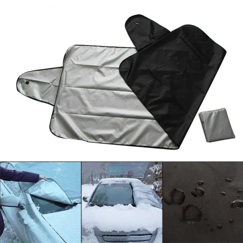 Parasol Cubierta Nieve Carro Visor Nieve Coche Engrosada 9 - Temu