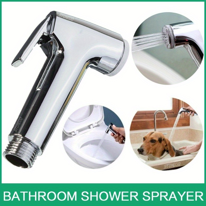 

New Abs Handheld Toilet Bathroom Bidet Sprayer Shower Head Water Nozzle Spray Sprinkler Bathroom Accessories