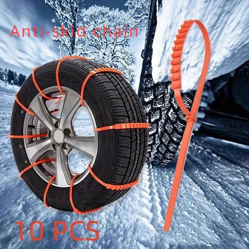 Tpu Automotive Car Snow Anti skid Chain Stay Safe Snowy - Temu