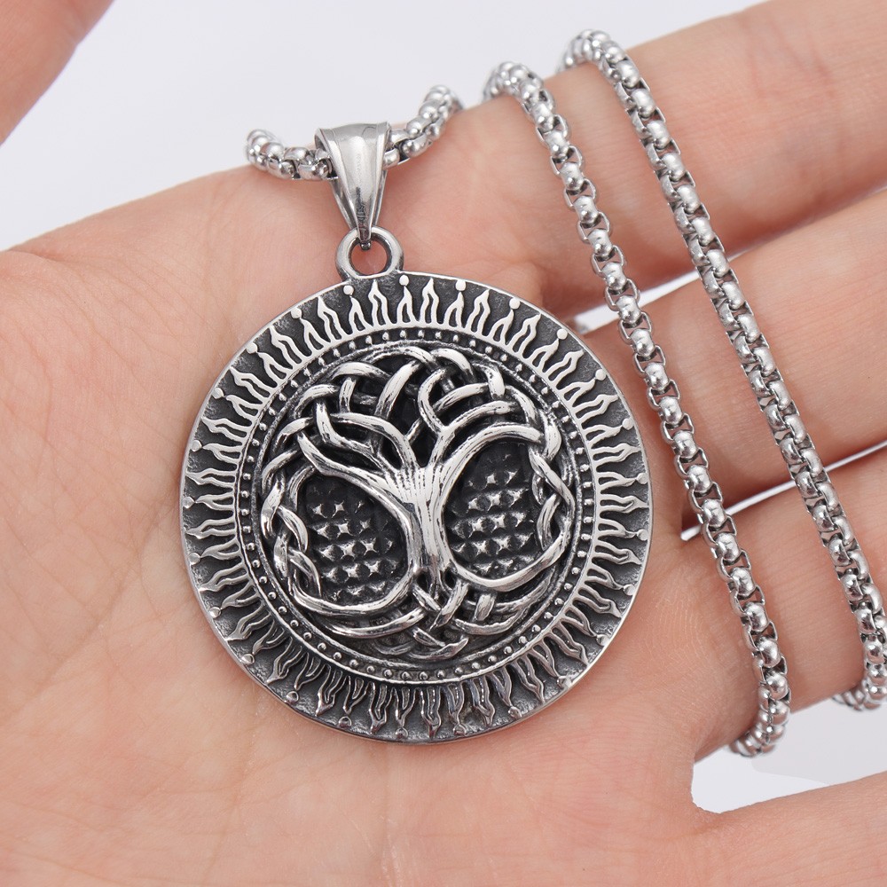 Mens sun sale pendant