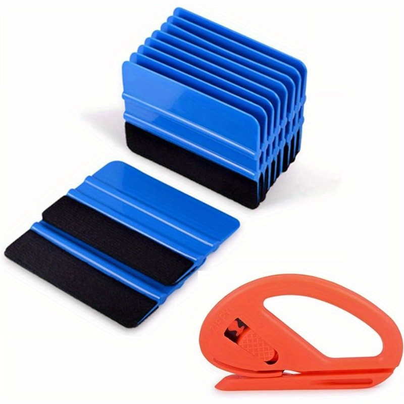 Automobile Vinyl Film Packaging Tool Kit Car Sticker Scraper - Temu