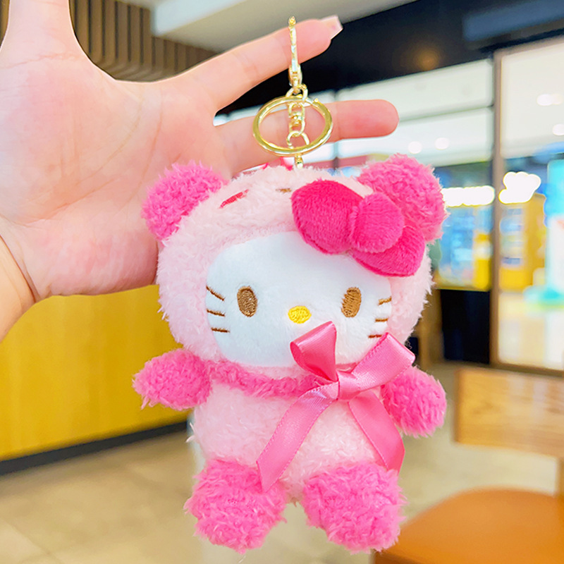 Cute Series Keyring Cinnamoroll/hello Kitty/kuromi - Temu