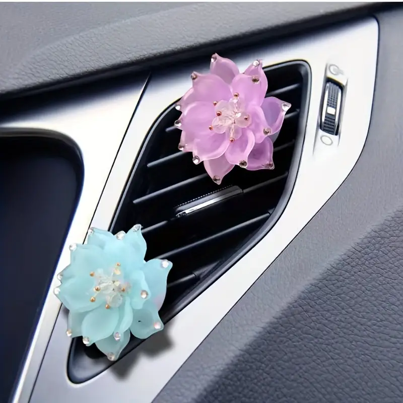 1pc Lotus Flower Design Auto Klimaanlage Luftauslass Duft - Temu