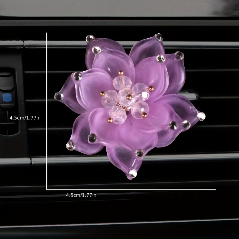 1pc Lotus Flower Design Auto Klimaanlage Luftauslass Duft - Temu