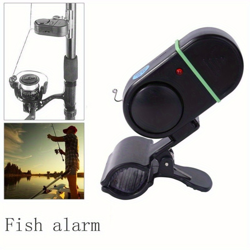 4 PCS Fishing Bite Alarm, Sensitive Electronic Fishing Bite Sound Alarm,  Indicator Sound Bite Alert Bell with LED Lights Fishing Bells Clip On  Fishing Rod, Daytime/Night Carp Fishing Outdoor : : Sports