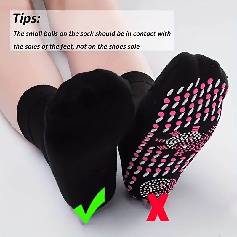 Chaussettes magnétiques auto-chauffantes pour femmes et hommes