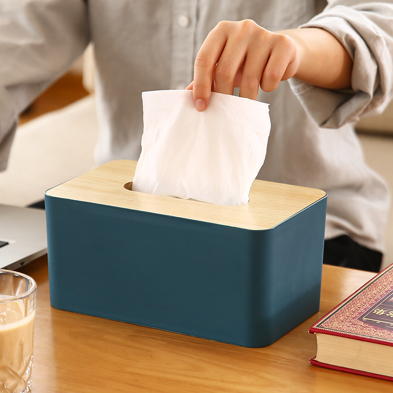 Modern Luxury Tissue Box Napkin Paper Holder Pumping Napkin Storage Box  Tissue Holder for Home Office Restaurant Kitchen Decor Beige 