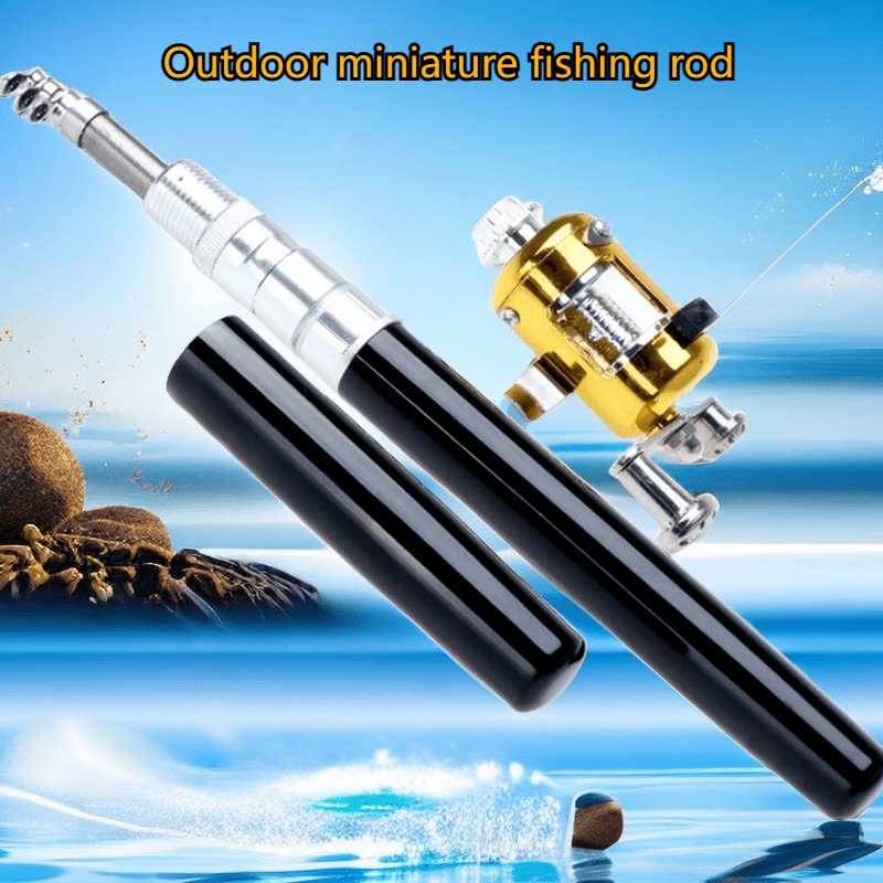 Goture New Pen Barrel Mini Pocket Ice Fishing Rod 38inch - Temu