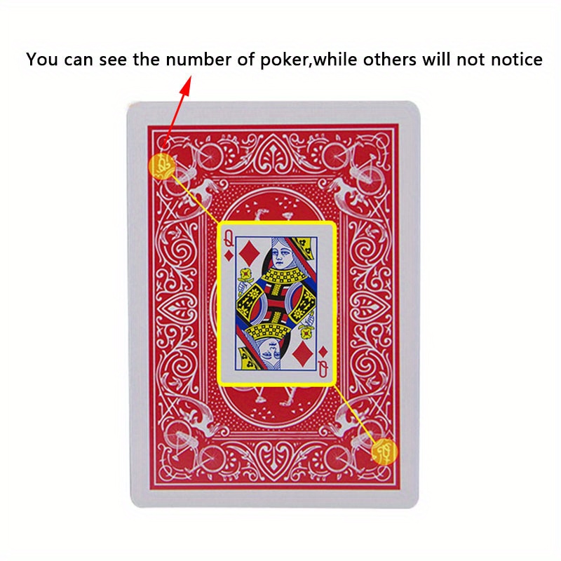 Marked Cards See Through Playing Cards Magic Toys Simple But Magic Tricks