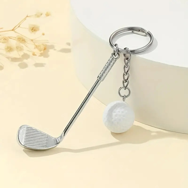 Porte-clés balle de golf personnalisé