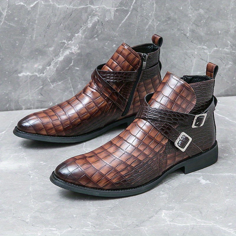 Men's on sale plaid boots