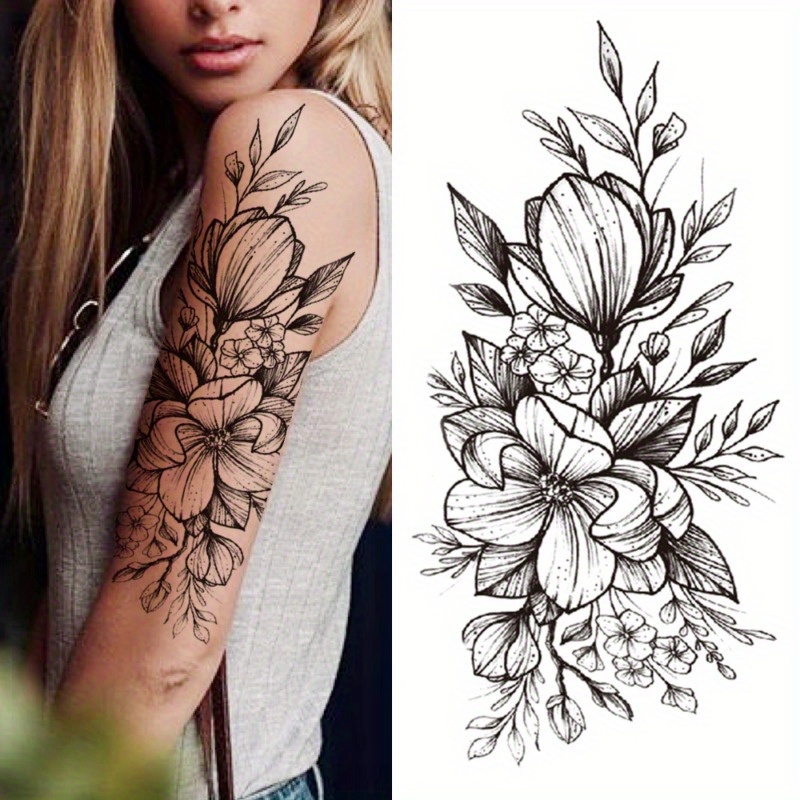 Tattoo Blossom Arm Sleeve