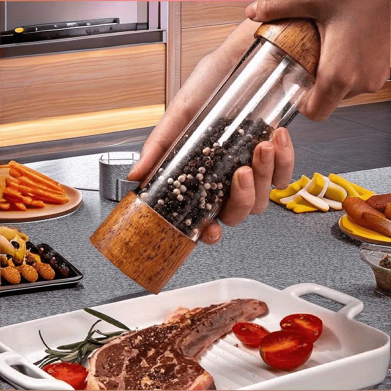 Electric Salt Pepper Grinder Set Automatic Salt Pepper Mill - Temu