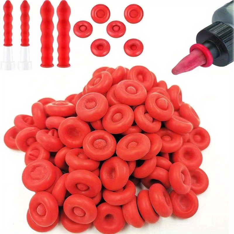 

15pcs Red Nozzle - Sealant For &