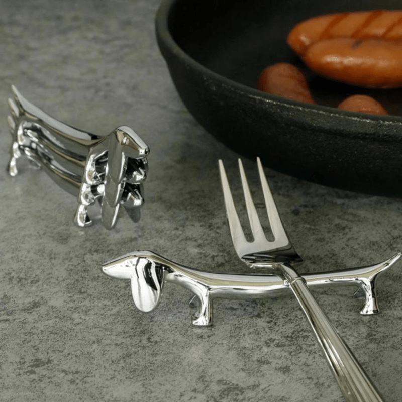 

Cutlery Stand Dog Chopsticks Stand Knife And Fork Zinc Alloy Chopsticks The Hotel Table Offers Chopsticks Stand Kitchen Accessories For Restaurant