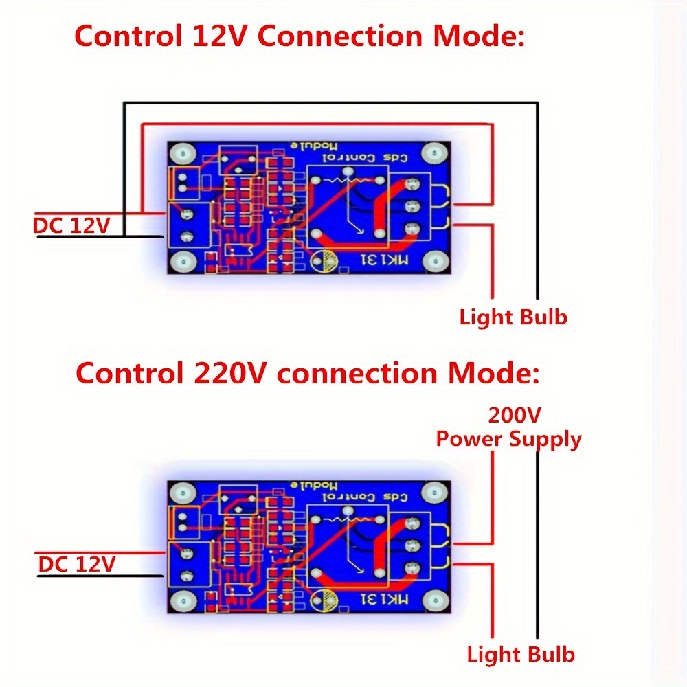 photoresistor module dc 5v 12v 24v relay light control switch detection sensor details 3