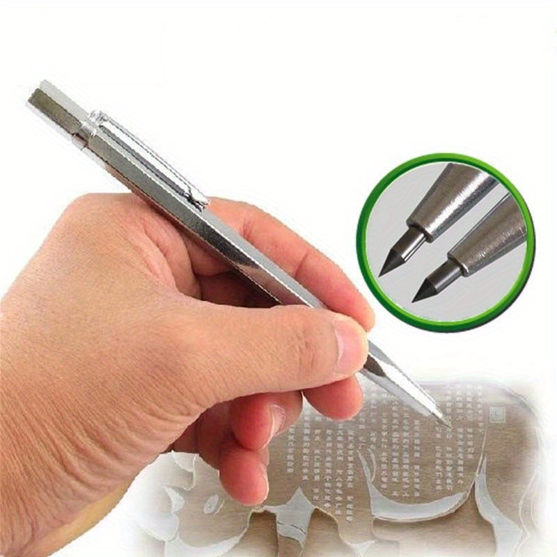 Etching Engraving pen Slip Multipurpose Portable Wear Resistant Comfortable  Scriber Pen for Hardened Steel Carving Ceramics - AliExpress