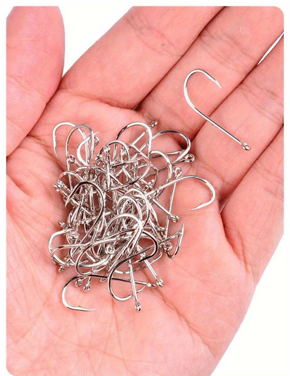 #6 hooks fishing Double Offset Circle Hook 6/0
