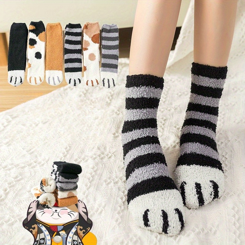 Calcetines de gato para mujer, calcetines divertidos de animales,  calcetines casuales novedosos para mujer, divertidos regalos de Navidad  A2-MMZTW