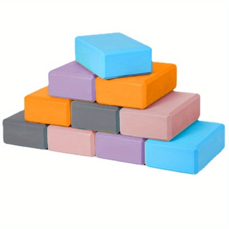 Color-Blocked Yoga Block