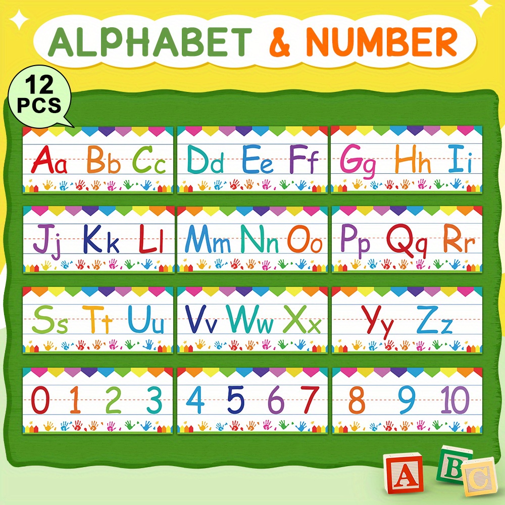 Alphabet Poster, Letters A-Z Wallchart 