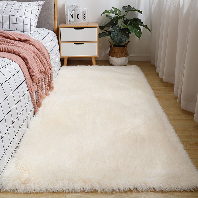 1pc Tie-dye Area Rug, Fluffy Decorative Carpet, Lovely And Warm Carpet, Non-shedding Floor Mat, Suitable For Bedroom Living Room Leisure Area Bedside 