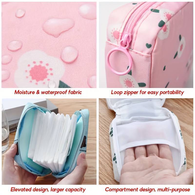 Cute And Waterproof Tampon Storage Bag For Travel And Outdoor Activities -  Sports & Outdoors - Temu United Kingdom