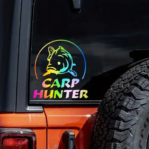 Sturgeon Hunter Fishing Fish Car Stickers Laptop Water - Temu Canada