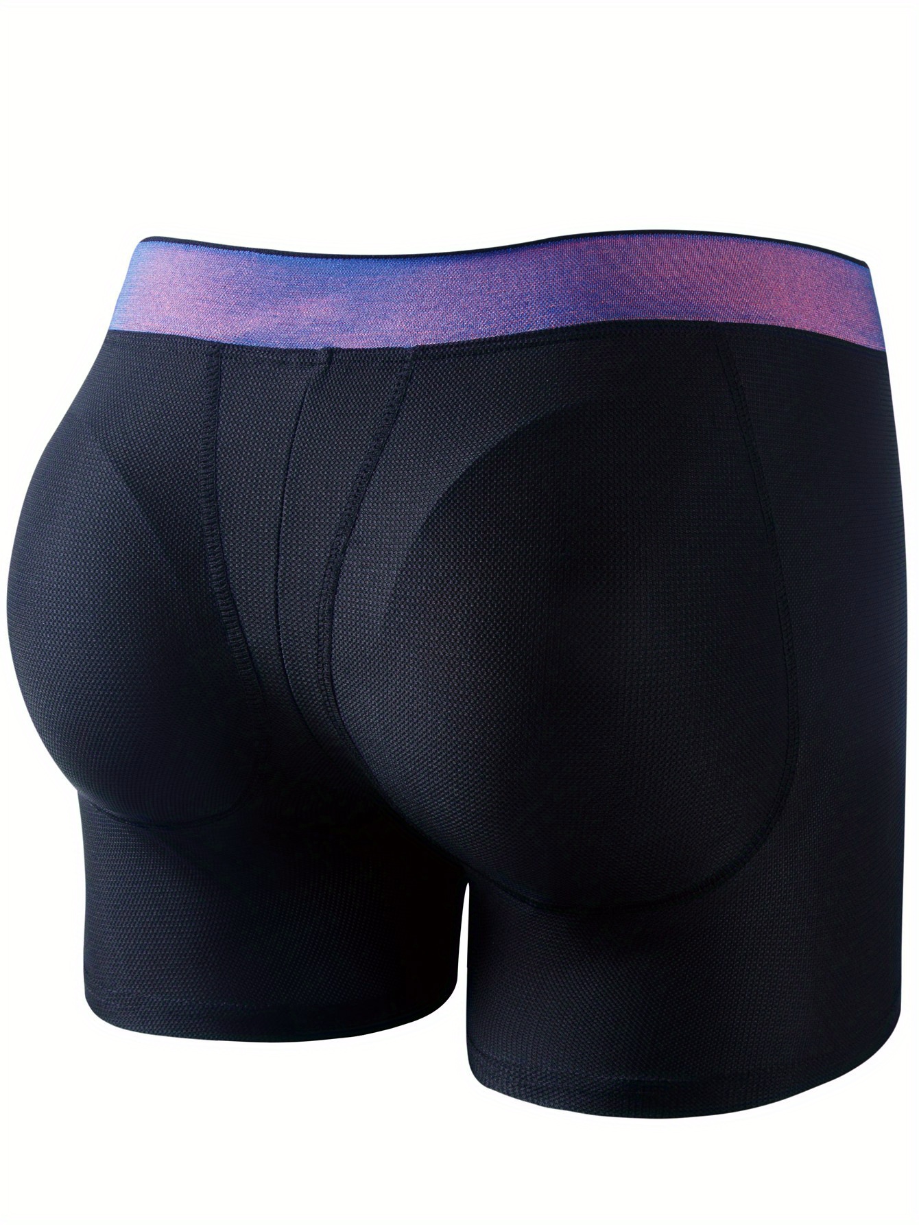 JOCKMAIL Sexy Mens Butt-Enhancing Padded Briefs Removable Pad U Convex  Underwear