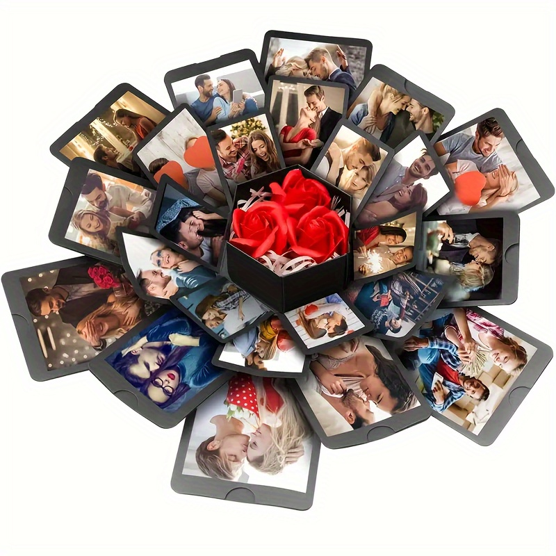 Hexagon Picture Explosion Box - Buy & Gift DIY Picture Cards in