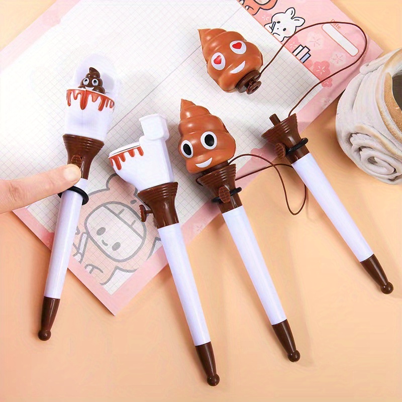 Funny Toilet Poop Ballpoint Pens A Fun Novelty Gift For - Temu