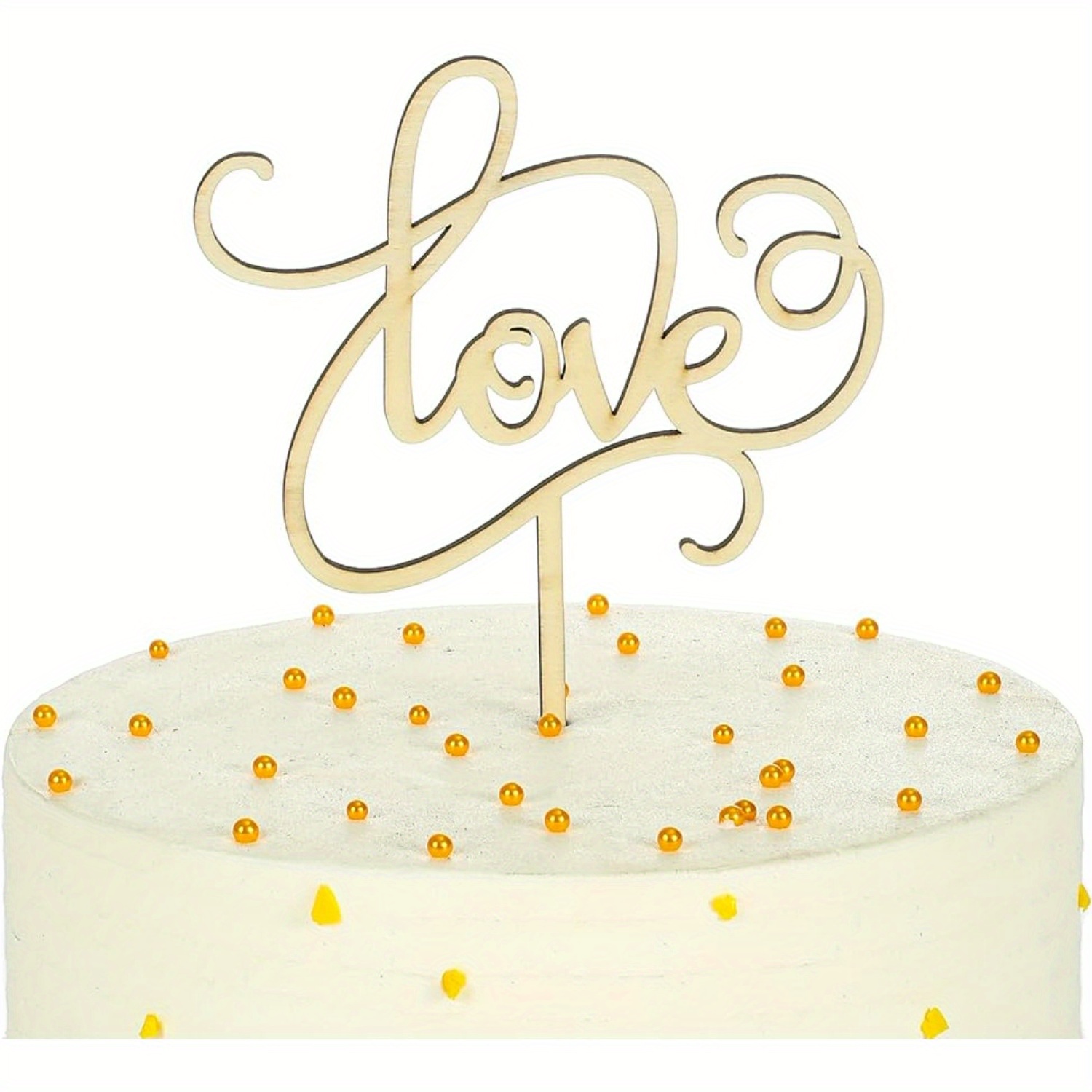 Cake Topper Personalizzato - Cake Love