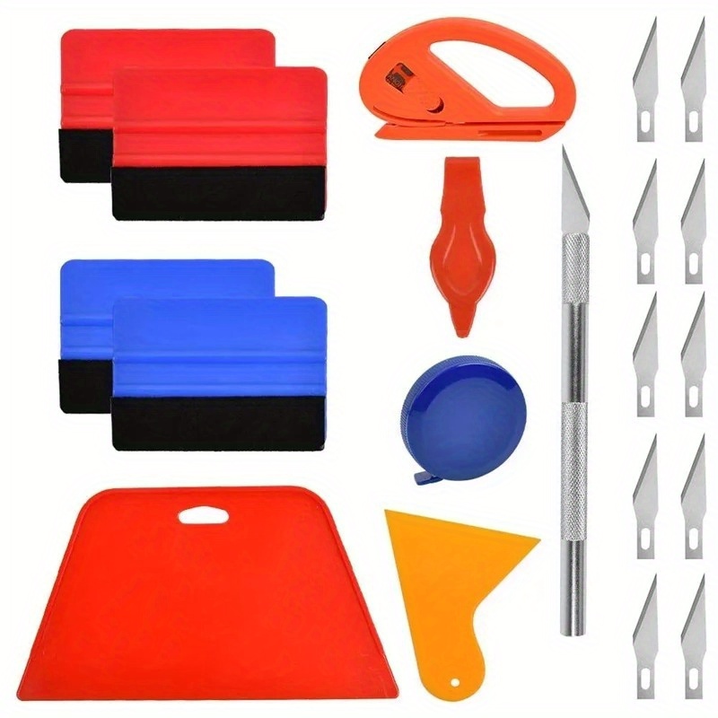 20Pcs Squeegee Tool, Craft Adhesive Vinyl Cricut Scraper, Craft Weeder  Vinyl Tool Kit Basic Tool-Scraper for Cricut - AliExpress