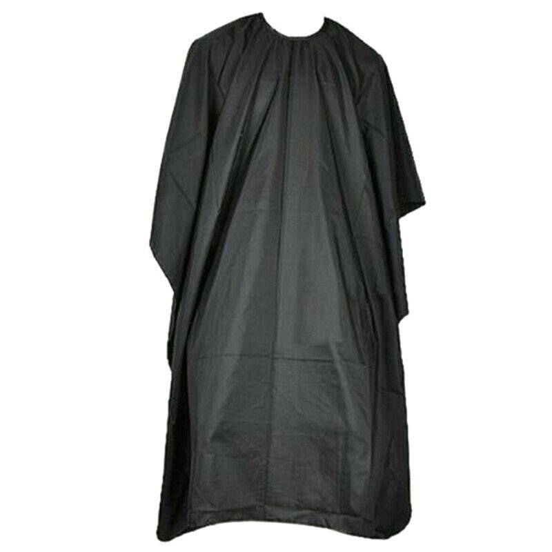 Black Hair Cutting Cape Professional Barber Cape Adjustable Hairdressing Cloth For Cutting Hair 140*80cm C0026a