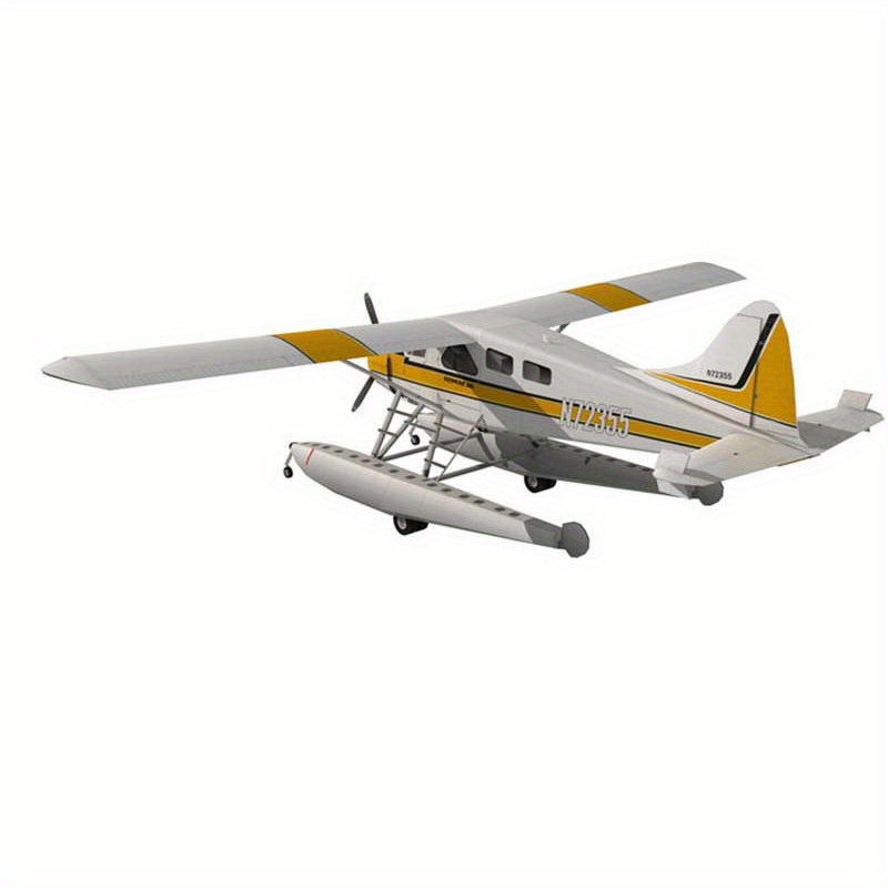 Origami: 1:32 Miniature High Reduction Dhc 2 Beaver Seaplane