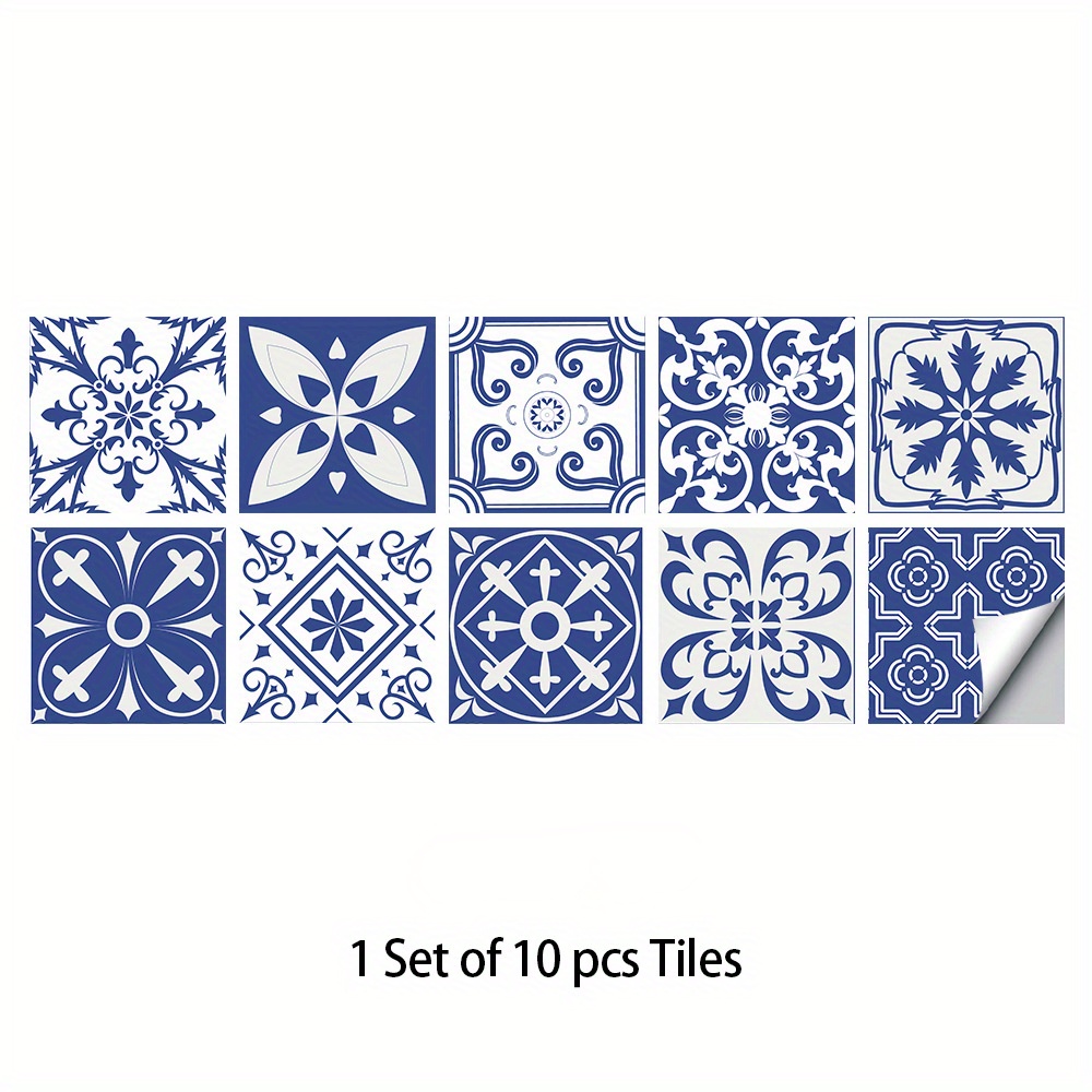 10pcs Azulejos Decorativos Colgantes Azulejos Pared - Temu