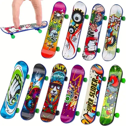 20pcs Finger Skateboard, Jouets Éducatifs, Skateboard À Doigts En