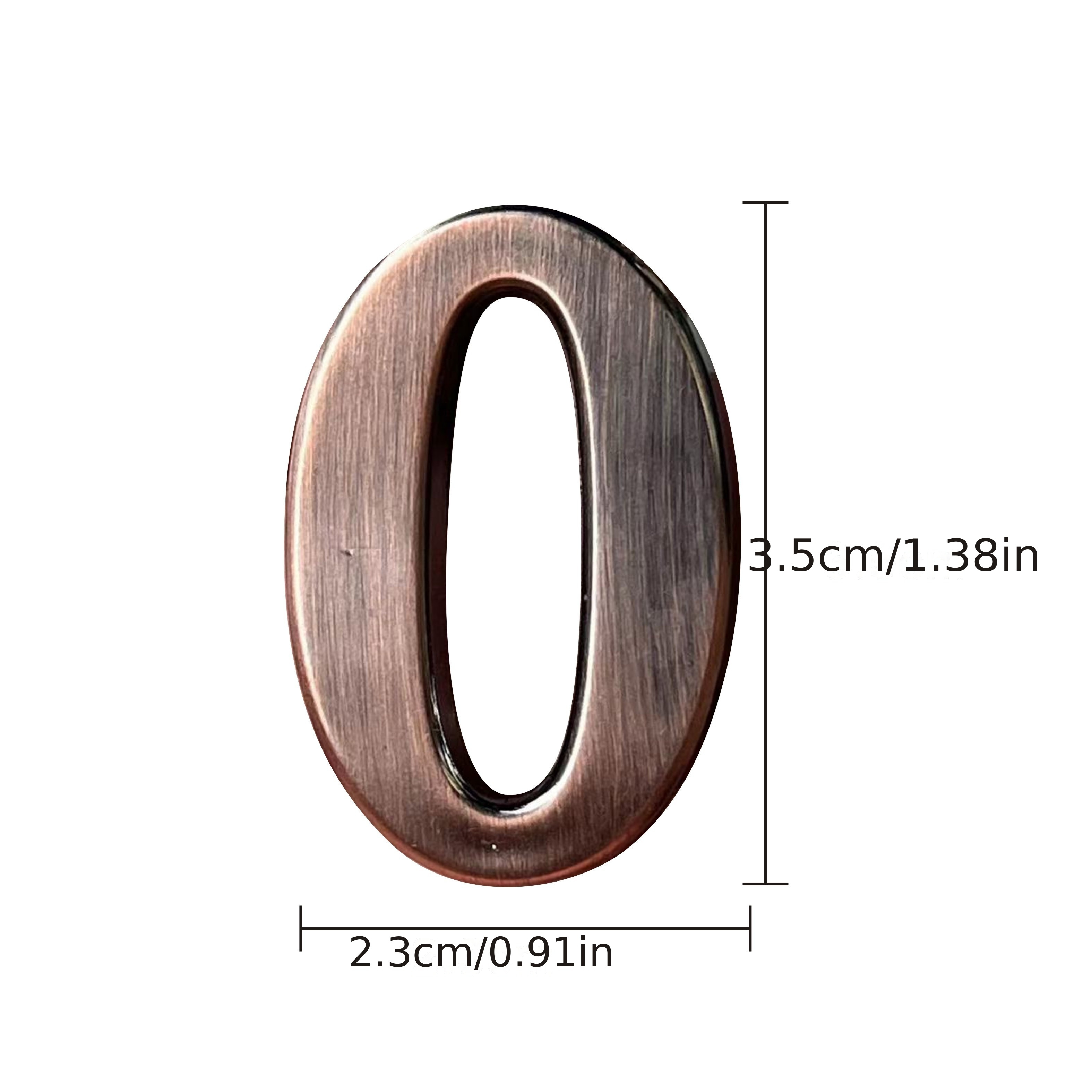 Exquisite Antique Bronze House Number Villa House Number Temu