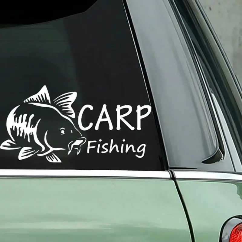 Carp Fishing Car Sticker Waterproof Car Decal Vinyl Stickers